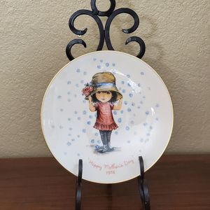 GORHAM 1974 Moppets Mother's Day Collectors Plate